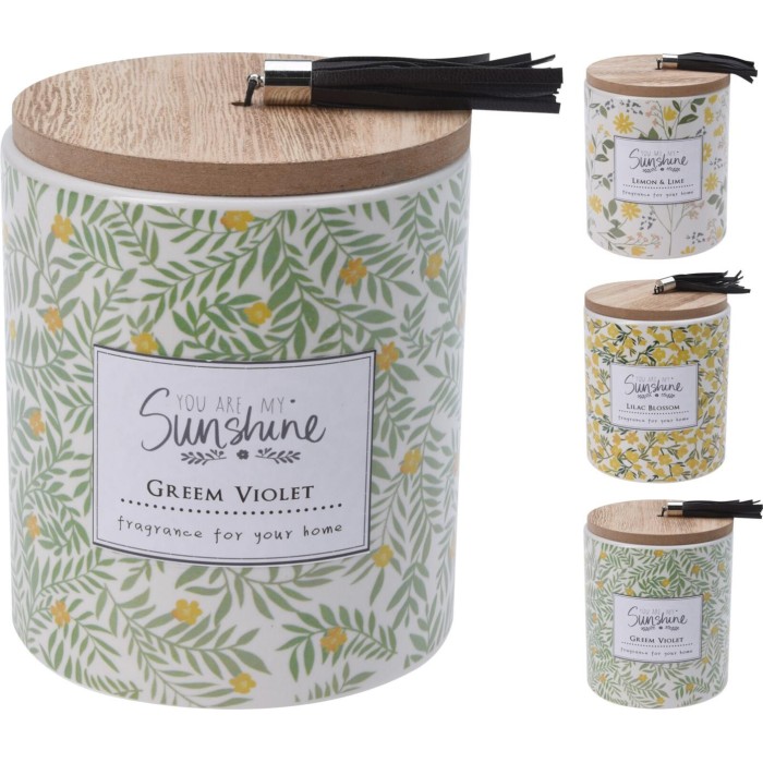 VASO CERAMICA CON CERA 9X11CM